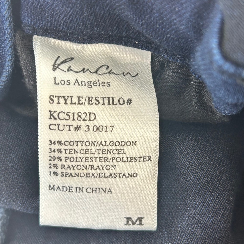 Kan Can Los Angeles Women's Denim‎ Blue Overall Jeans Size Medium - Picture 7 of 9
